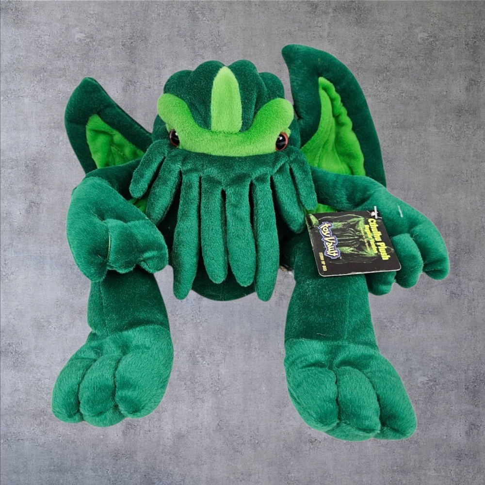 Vintage Toy Vault Cthulhu Plush Regular Version 12" Plush NWT O35‎